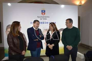Presentación de los trámites de aprobación del nuevo PGO de Telde (Foto TA)